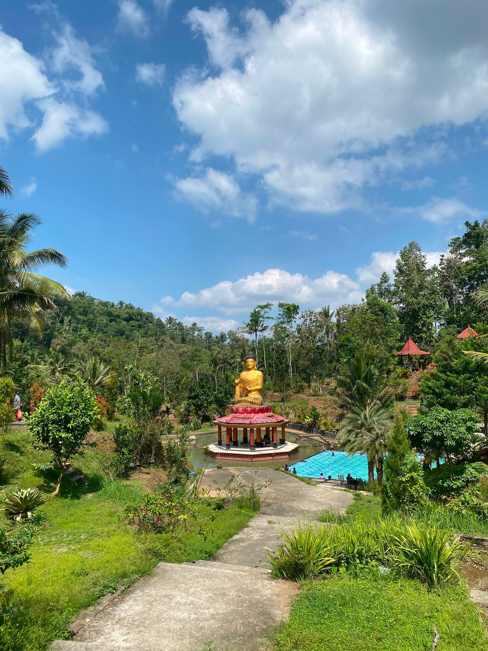 Pemandangan Wisata Sinyo Kamulyan.